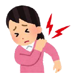 痛みのある女性