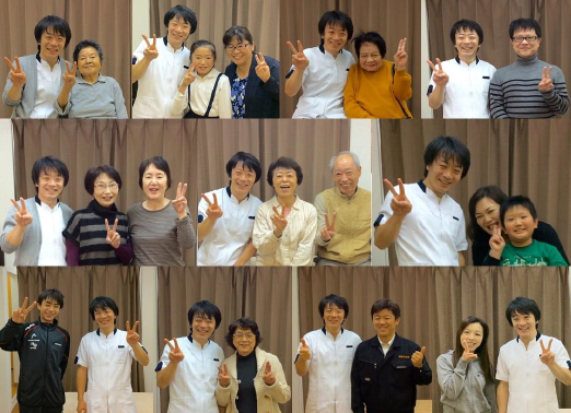 皆様の笑顔の写真